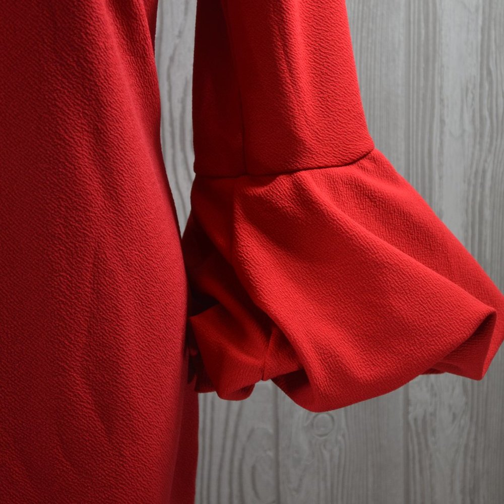 NWT Ella Samani Stretch Red Dress Designer PLUS SIZE 2X 3X - Picture 7 of 13